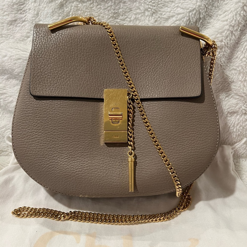 CHLOE - Drew Shoulder Bag (Motty Grey)